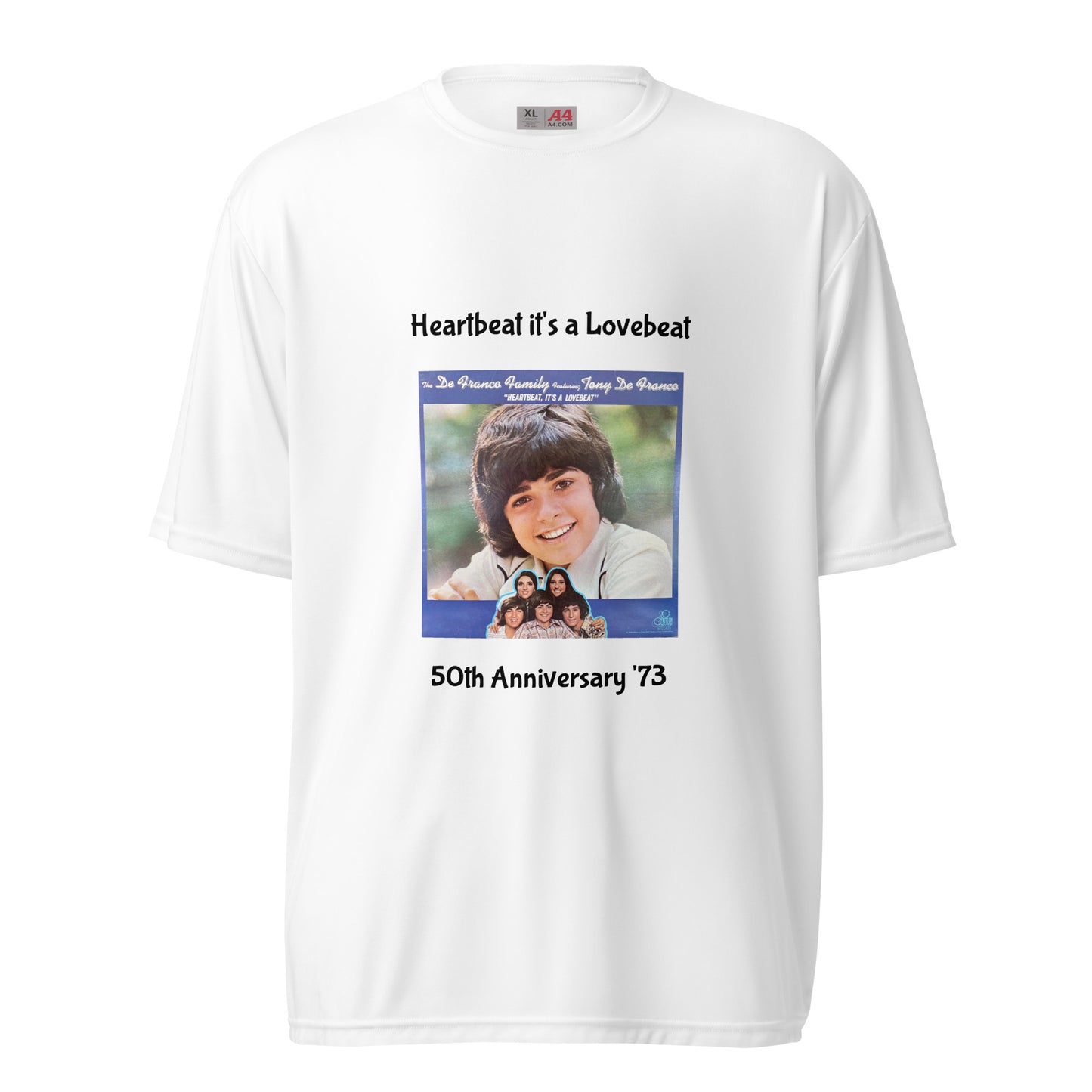 Unisex performance crew neck t-shirt